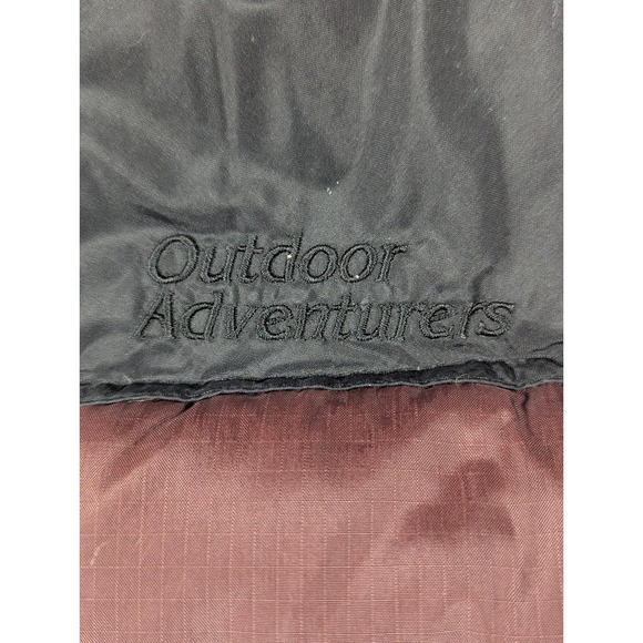 Puffer Vest  Men's Medium Genuine Down Feathers Brown Camping Hiking Winter - Picture 3 of 11